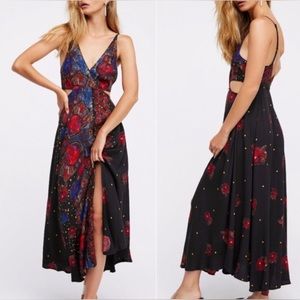 NWT Free People Feelin’ Good Midi Dress